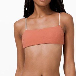 Lululemon Pool Play Bikini Top Reversible Sz 6 NWT